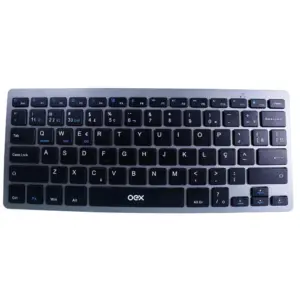 Teclado Sem Fio OEX Elite Duo ABNT2 Slim Chumbo TC508 Teclado Sem Fio OEX Elite Duo ABNT2 Slim Chumbo TC508