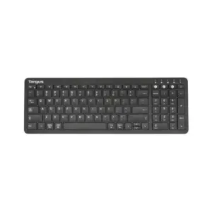Teclado Sem Fio Targus Bluetooth 5.1 Antimicrobiano Layout US Preto AKB863US Teclado Sem Fio Targus Bluetooth 5.1 Antimicrobiano Layout US Preto AKB863US