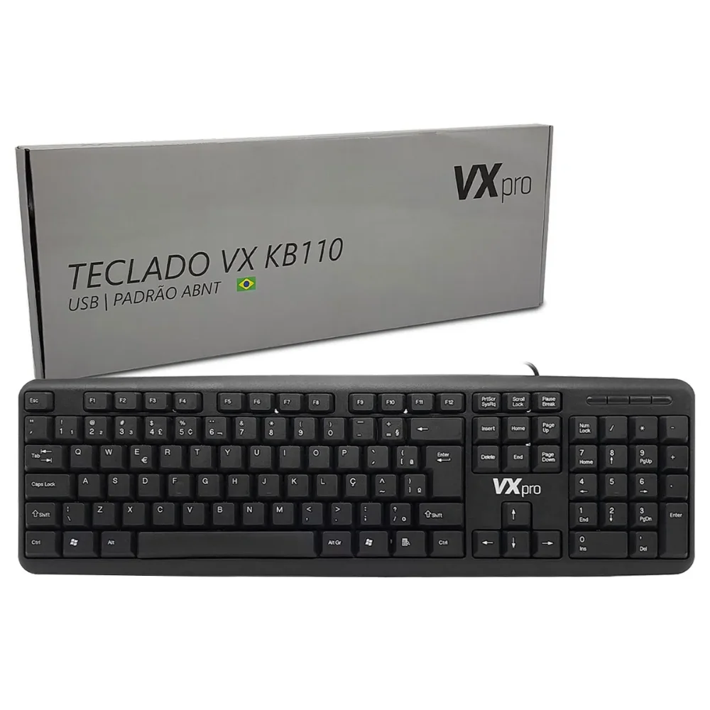 Teclado Vxpro Com Fio VXKB110