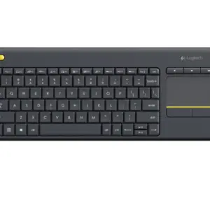 Teclado Sem Fio Logitech K400 Plus com Touchpad 920-007125 Teclado Sem Fio Logitech K400 Plus com Touchpad 920-007125