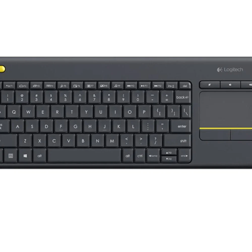 Teclado Sem Fio Logitech K400 Plus com Touchpad 920-007125