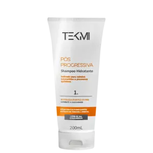 Shampoo Hidratante Tekmi Cosméticos Pós Progressiva 200ml