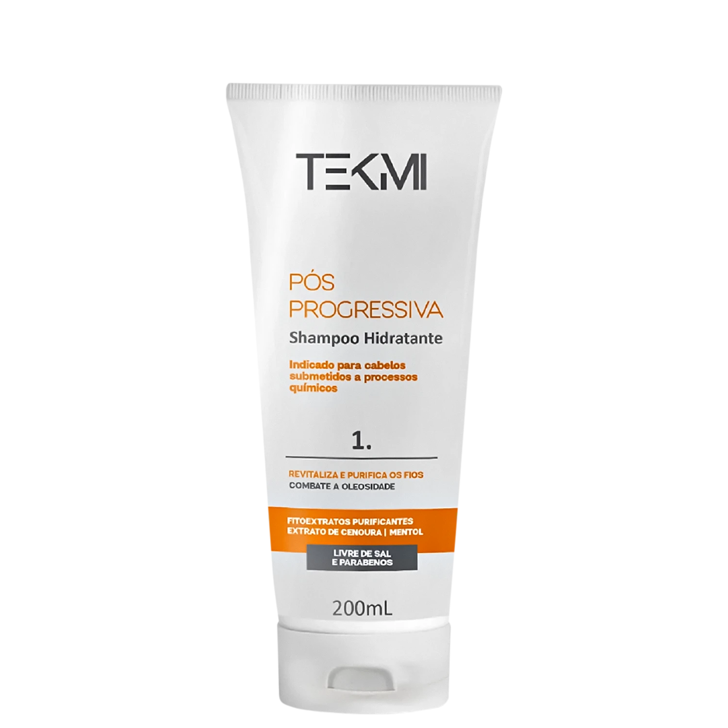 Shampoo Hidratante Tekmi Cosméticos Pós Progressiva 200ml