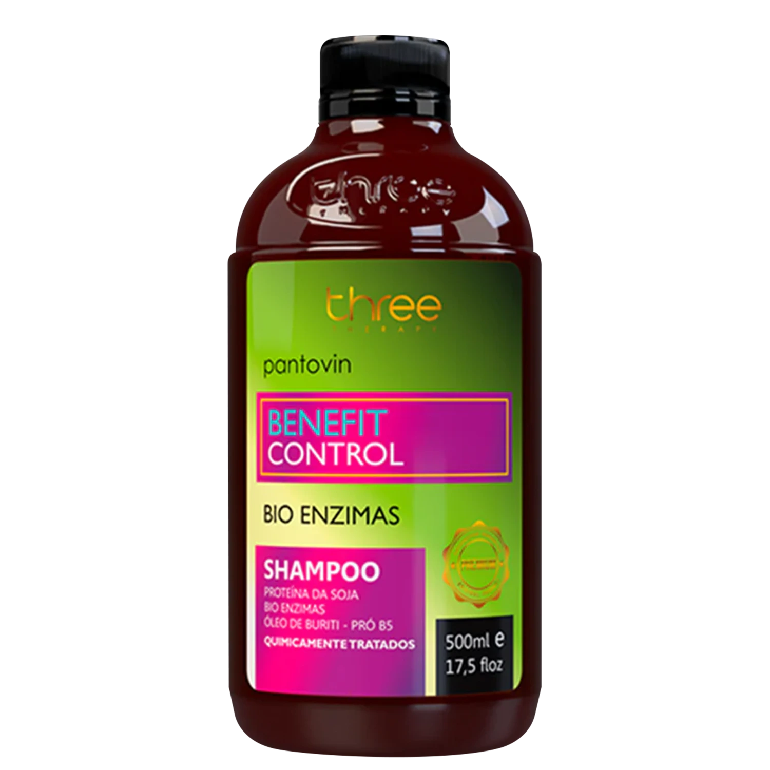 Shampoo Three Therapy Pantovin Benefit Control 500ml