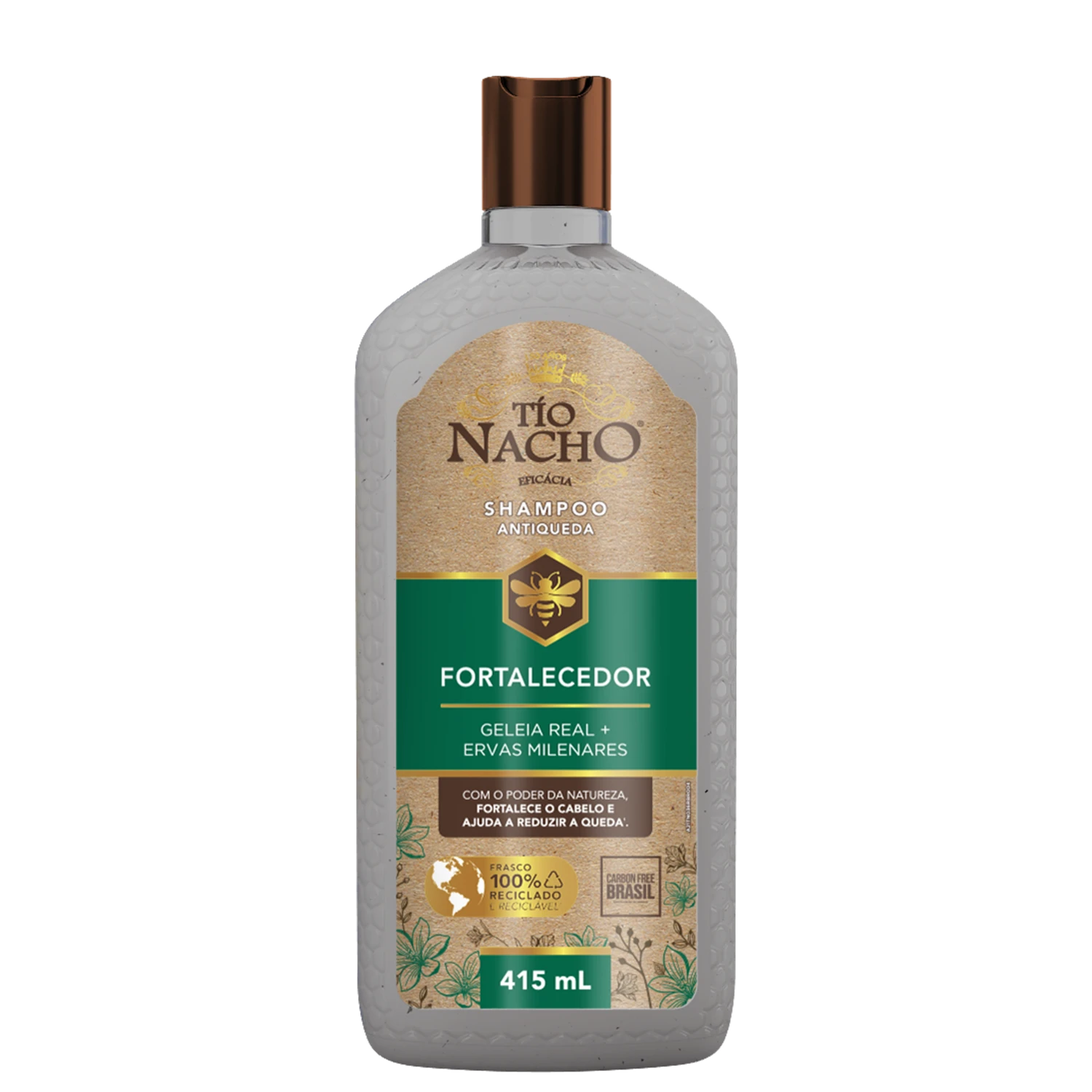 Shampoo Tío Nacho Antiqueda Ervas Milenares 415ml