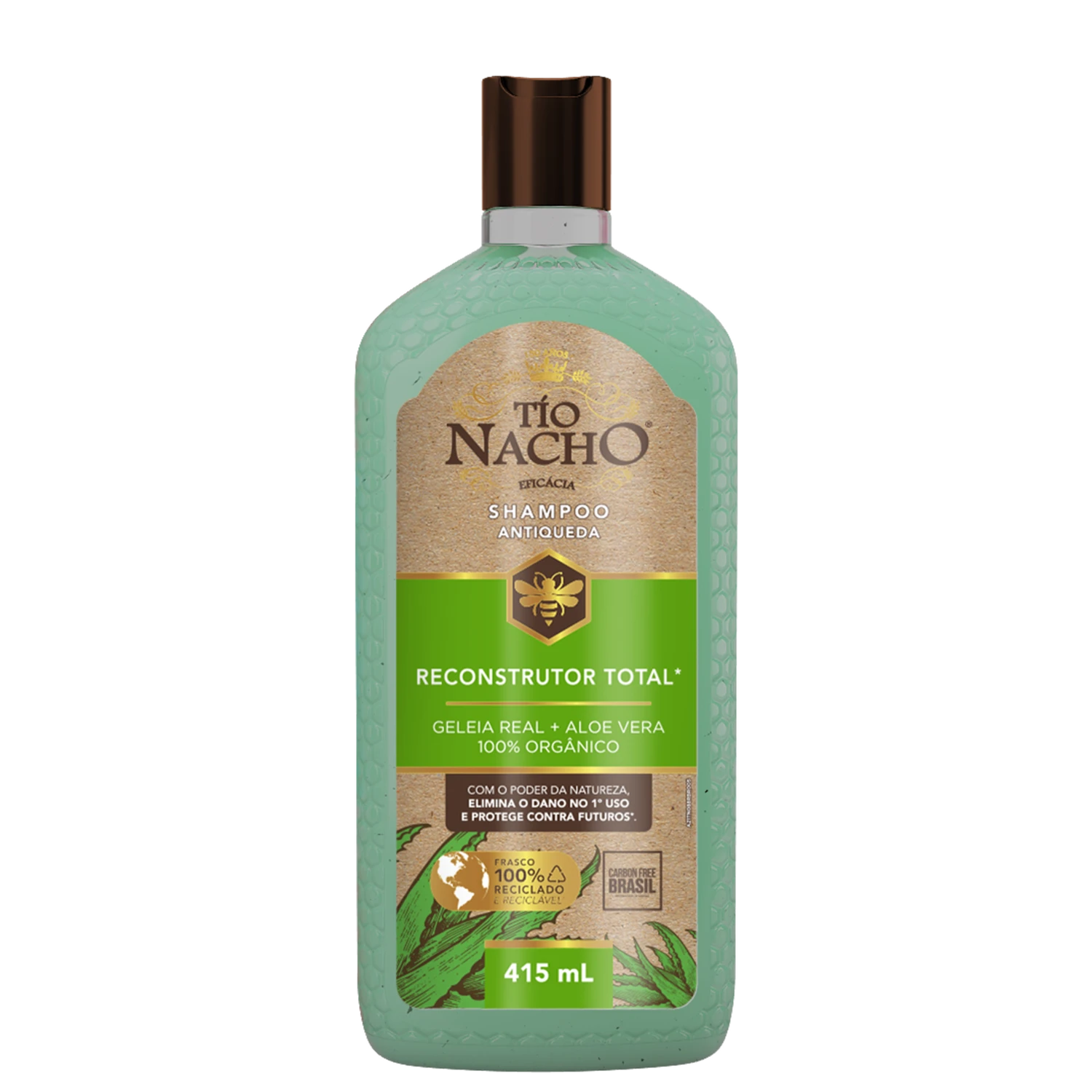 Shampoo Tío Nacho Reconstrutor Total 415ml