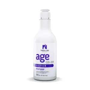 Shampoo para Loiros e Grisalhos TreeLiss Profissional Age Color Silver 300ml