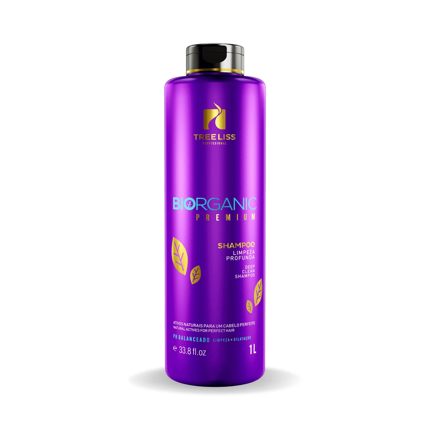 Shampoo de Limpeza Profunda TreeLiss Profissional Biorganic Premium 1L