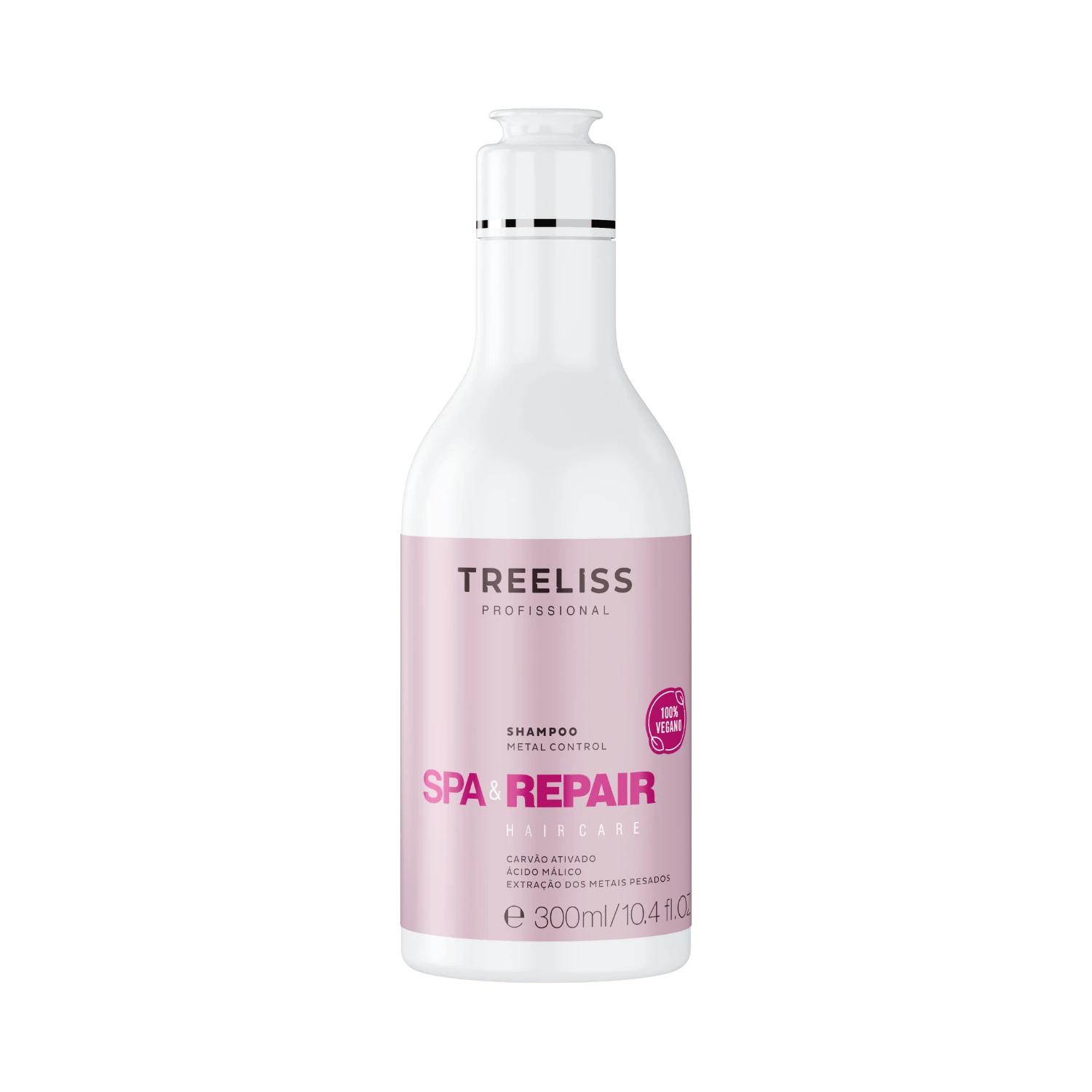 Shampoo TreeLiss Profissional Spa & Repair Metal Control Hair Care 300ml