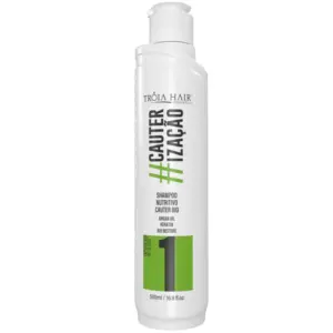 Shampoo Tróia Hair Cosmetics Cauterização Step 1 500ml