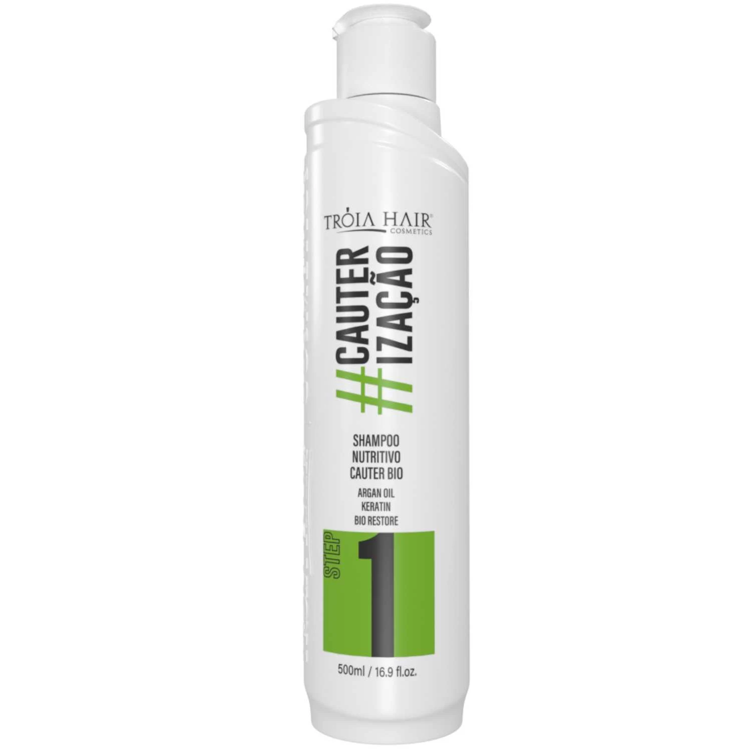 Shampoo Tróia Hair Cosmetics Cauterização Step 1 500ml