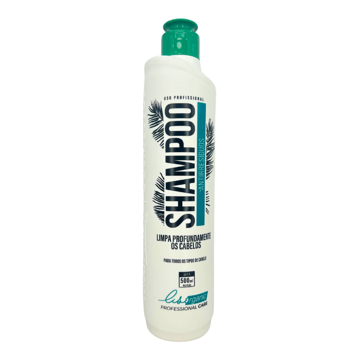 Shampoo Antirresíduos Tróia Hair Cosmetics Lisorganic 500ml