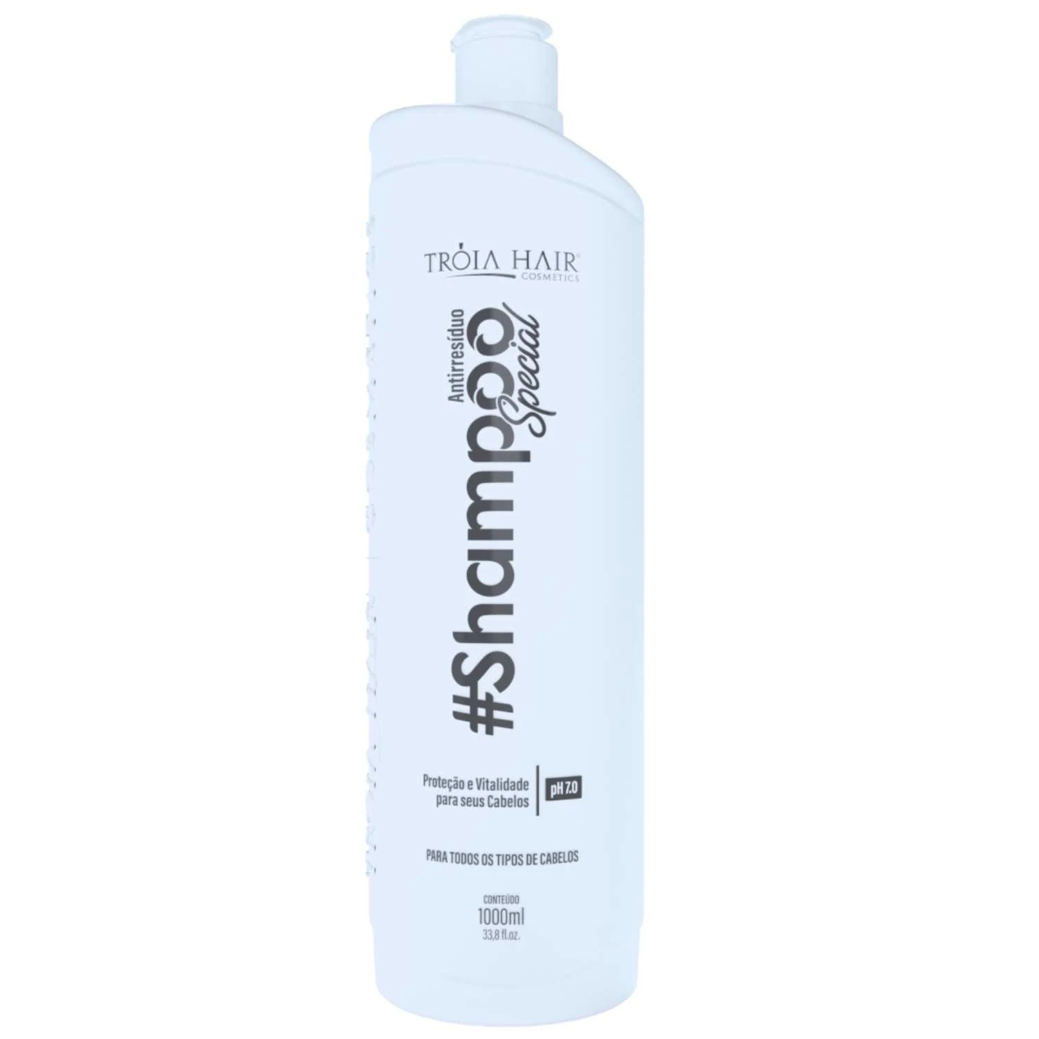 Shampoo Antirresíduos Tróia Hair Cosmetics Special 1L