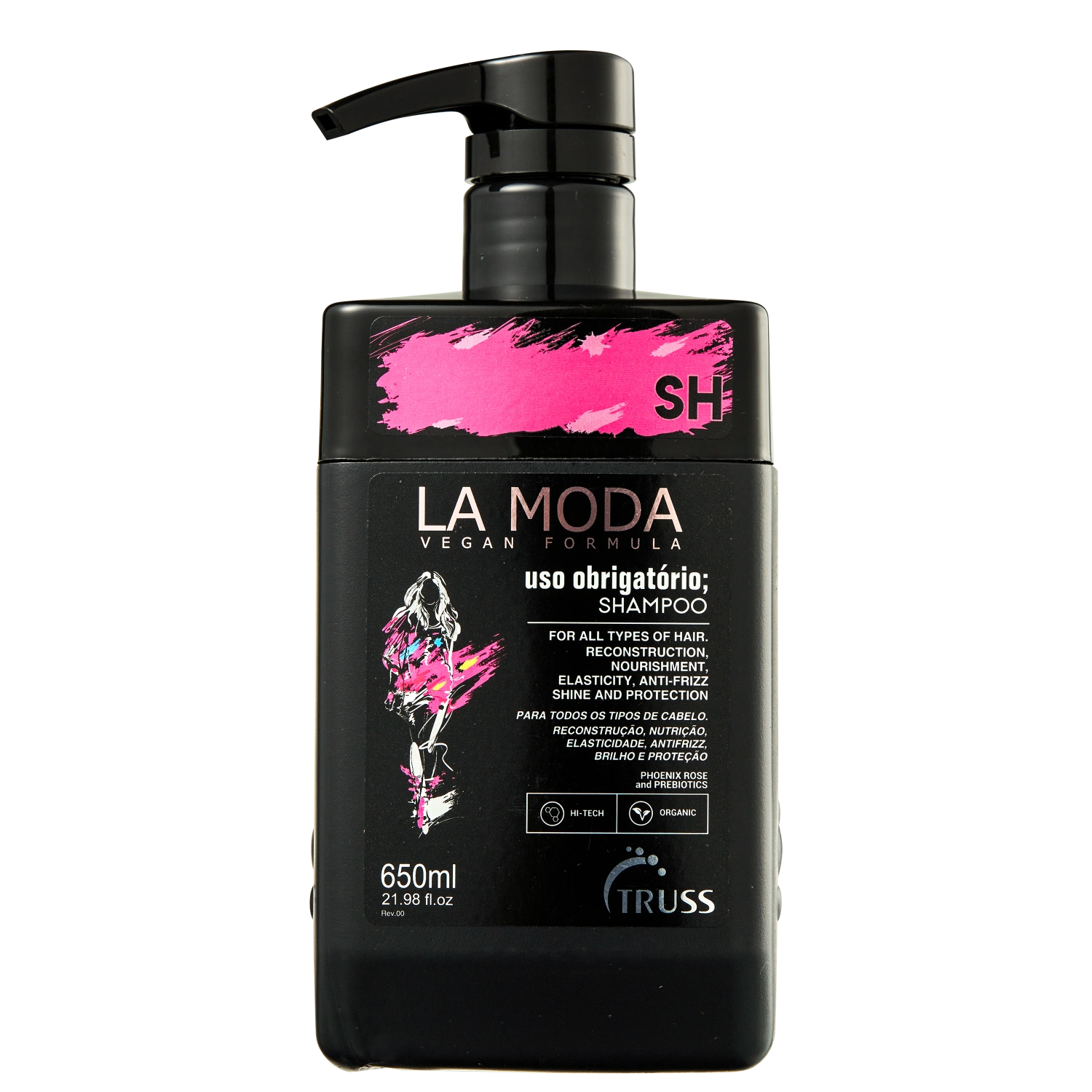 Shampoo TRUSS La Moda Uso Obrigatório 650ml
