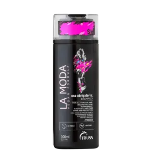 Shampoo TRUSS La Moda Vegan Formula Uso Obrigatório 300ml