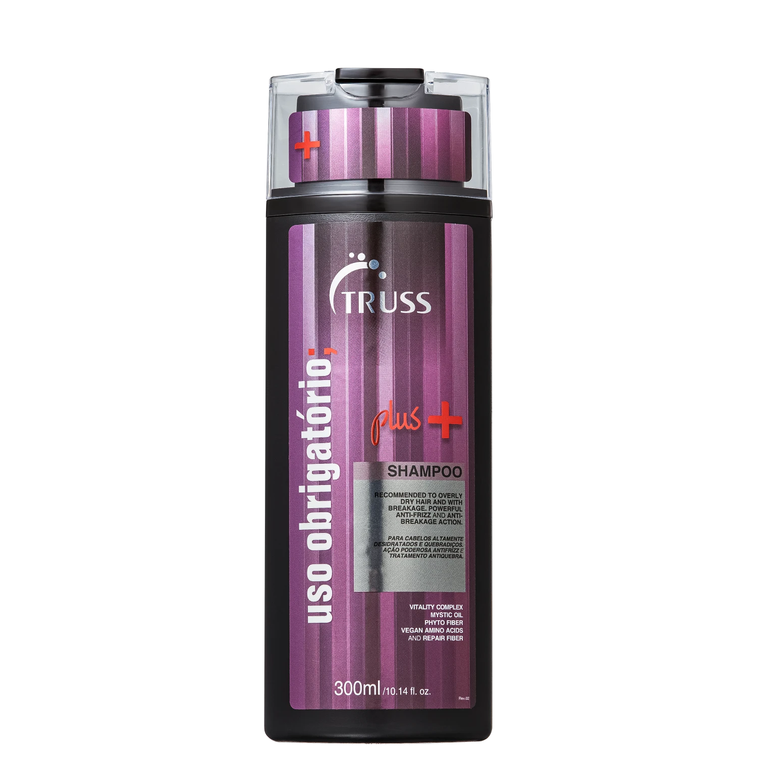 Shampoo Antiquebra TRUSS Uso Obrigatório Plus+ 300ml