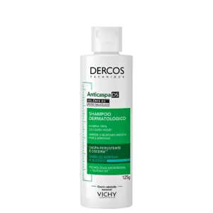 Shampoo Anticaspa Vichy Dercos DS para Cabelos Equilibrados a Oleosos 125g