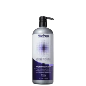 Shampoo Matizador Vita Derm Loiros Perfeitos 1L