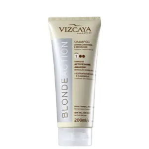 Shampoo sem Sal Vizcaya Blonde Action 200ml