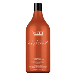 Shampoo Antirresíduos Vizet Selagem Térmica 1L