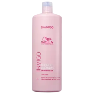 Shampoo Desamarelador Wella Professionals Invigo Blonde Recharge 1L