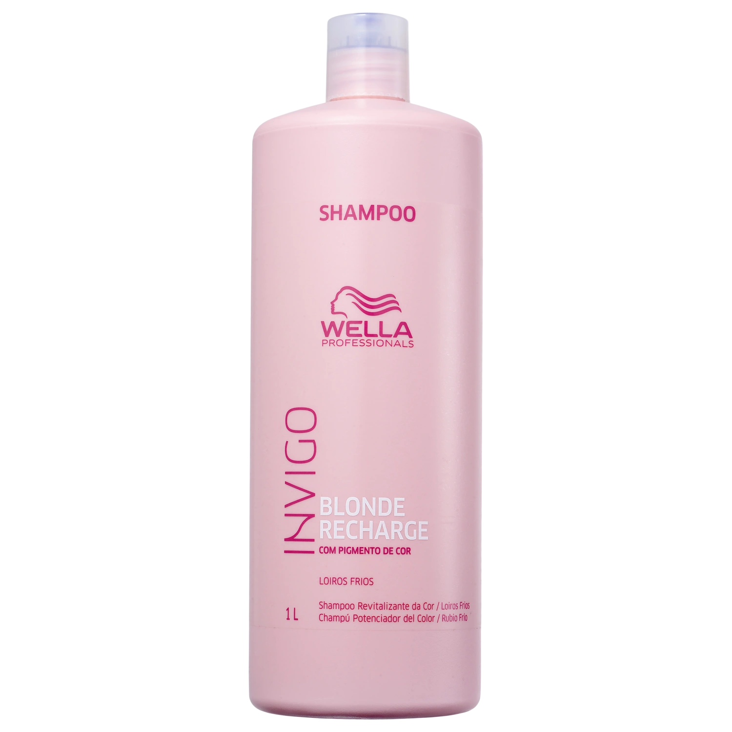 Shampoo Desamarelador Wella Professionals Invigo Blonde Recharge 1L