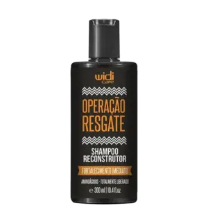 Shampoo Reconstrutor Widi Care Operação Resgate 300ml Shampoo Reconstrutor Widi Care Operação Resgate 300ml