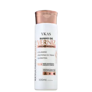 Shampoo Ykas Banho de Verniz 300ml