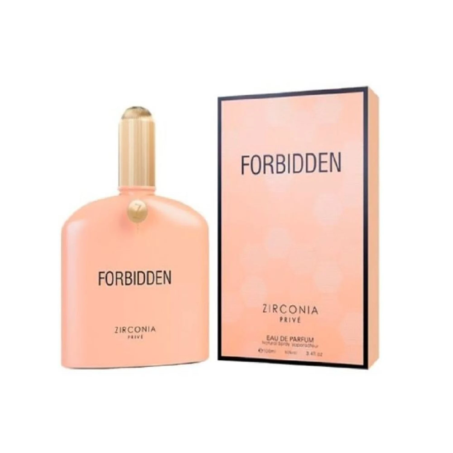 Perfume Feminino Eau de Parfum Zircônia Privê Forbidden 100ml