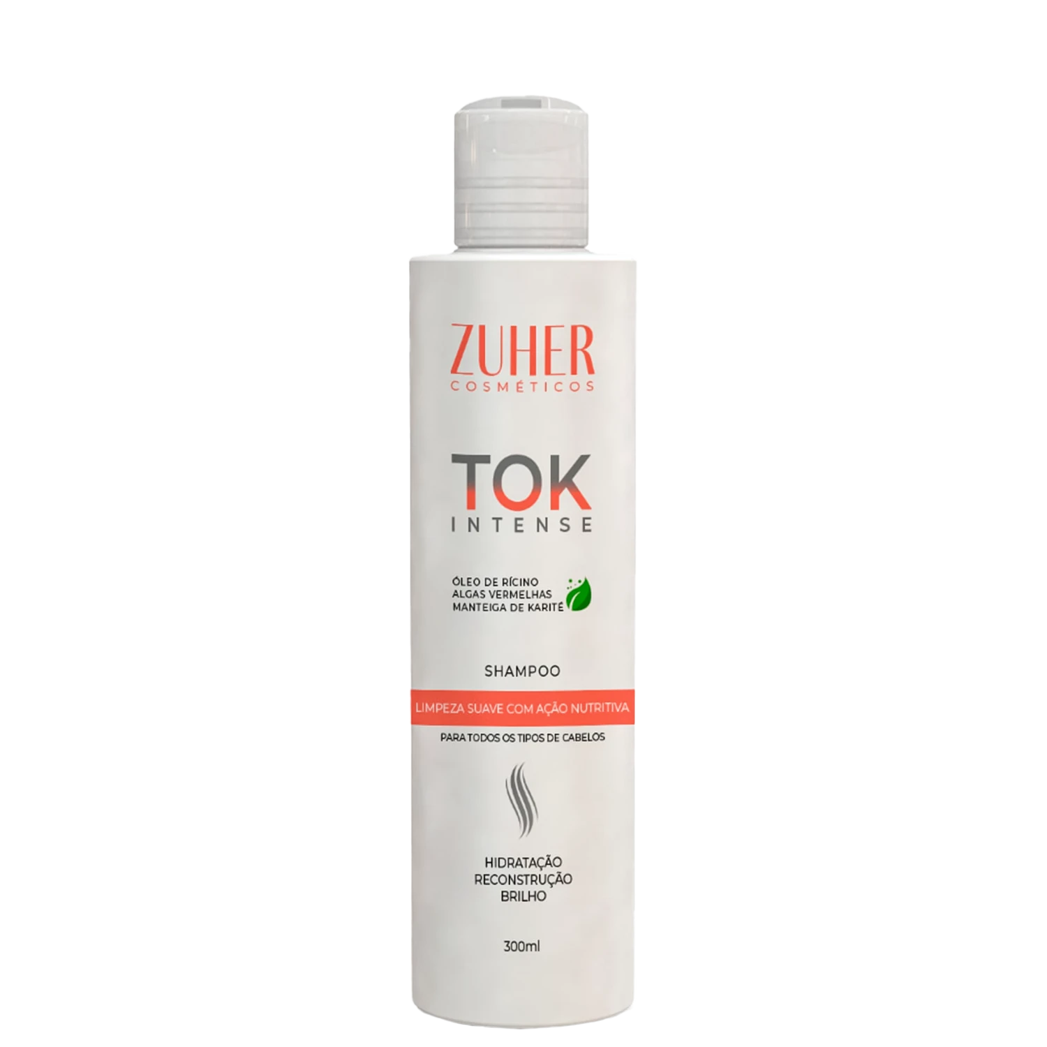 Shampoo Zuher Cosméticos Tok Intense 300ml