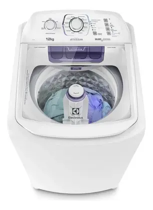Lavadora de Roupas Automática Electrolux 12kg com Dispenser Autolimpante LAC12