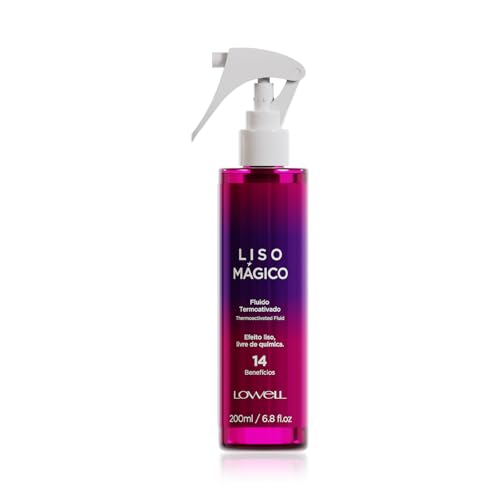 Lowell Fluido Termoativado Liso Magico 200 Ml