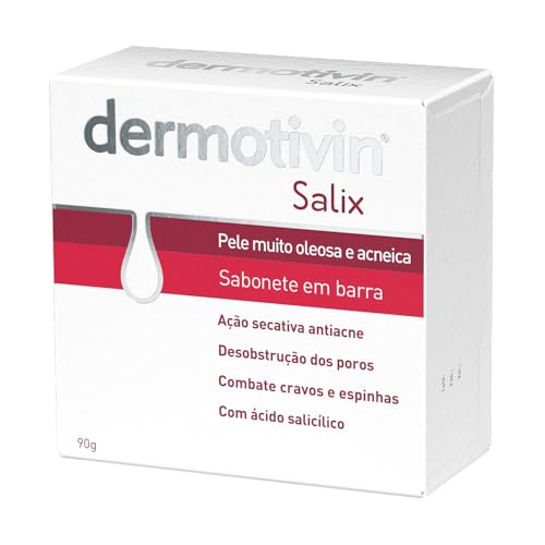 Dermotivin Sabonete Em Barra Facial Salix 90g