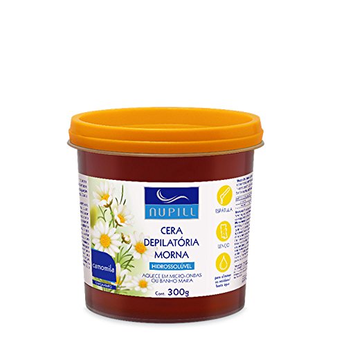 Nupill Cera Depilatória Morna Camomila 300G