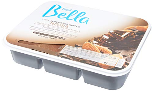 Cera Depilátoria Depil Bella Negra 1kg, Depil Bella