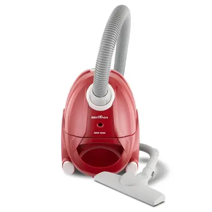 Aspirador de Pó Vertical Britânia 1250W 1.5L com Acessórios Vermelho 127V BAS1430