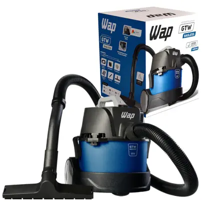 Aspirador de Pó e Água Wap GTW Bagless 1400W