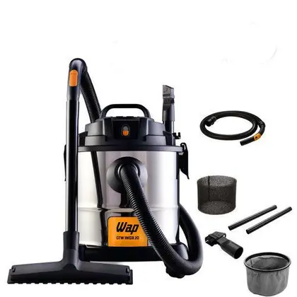 Aspirador de Pó e Água Wap GTW Inox 20 1600W 20L 127V