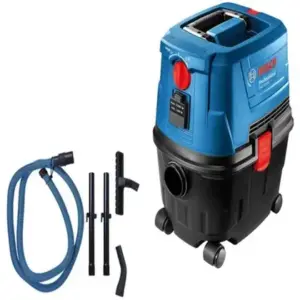 Aspirador de Pó e Água Profissional Bosch GAS 15 PS 1100W Azul Aspirador de Pó e Água Profissional Bosch GAS 15 PS 1100W Azul