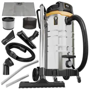 Aspirador de Pó e Água Profissional Wap GTW INOX 70i 2800W com Função Autolimpante e Soprador