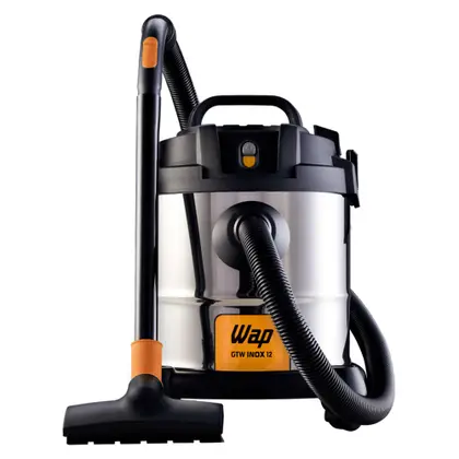 Aspirador de Pó e Água Wap GTW Inox 12 1400W 12L 127V