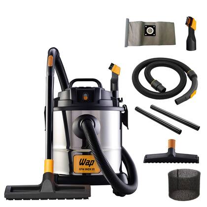 Aspirador de Pó e Água Wap GTW Inox 20 1600W 20L 127V