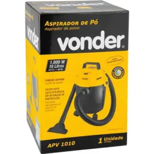 Aspirador de Pó e Água Vonder 1000W 10L APV1010
