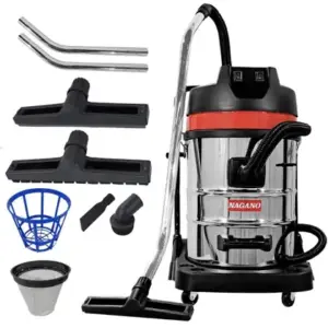 Aspirador de Pó e Água Nagano 2000W 70L Tambor Inox Aspirador de Pó e Água Nagano 2000W 70L Tambor Inox