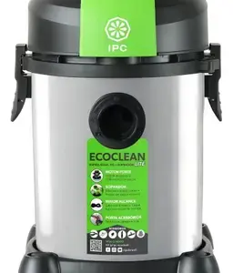 Aspirador de Pó e Água IPC Soteco Ecoclean Lite Prata AA118 Aspirador de Pó e Água IPC Soteco Ecoclean Lite Prata AA118