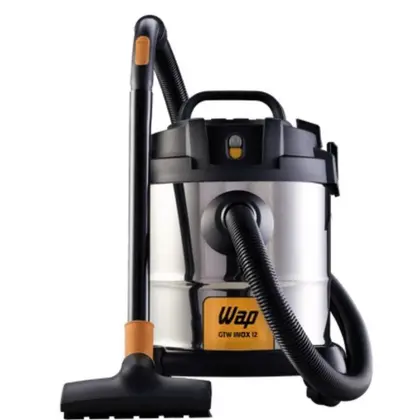 Aspirador de Pó e Água Wap GTW Inox 12 1400W 12L 110V