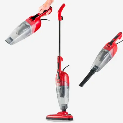 Aspirador de Pó Vertical WAP Clean Speed 2 em 1 1000W 220V Vermelho/Preto