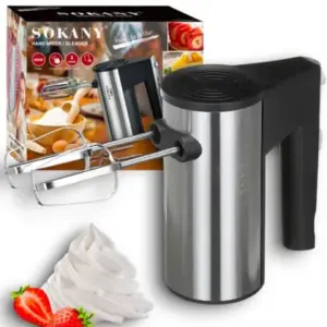 Batedeira Planetária de Mão Elétrica Portátil Inox 110V Batedeira Planetária de Mão Elétrica Portátil Inox 110V