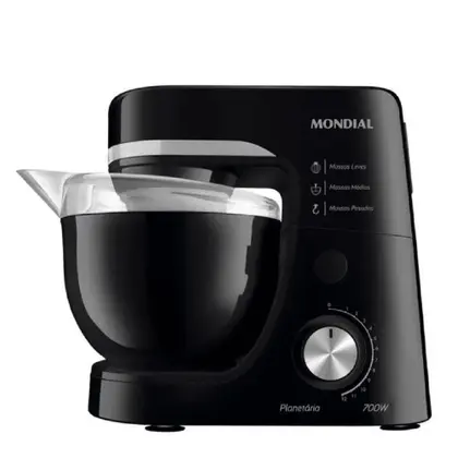 Batedeira Planetária Mondial Planet com Tigela PP
