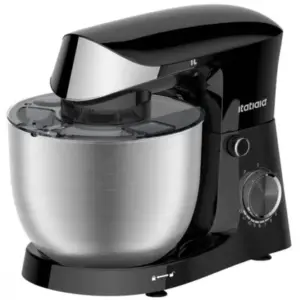 Batedeira Planetária Itatiaia Midi 4.5L 12 Velocidades Tigela Inox Inox/Preto 110V Batedeira Planetária Itatiaia Midi 4.5L 12 Velocidades Tigela Inox Inox/Preto 110V